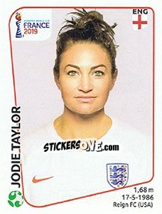 Cromo Jodie Taylor - FIFA Women's World Cup France 2019 - Panini