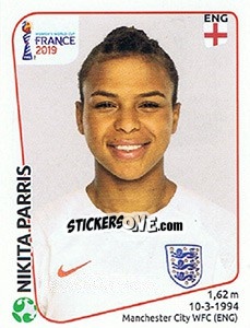 Sticker Nikita Parris