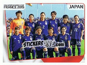 Cromo Team Photo - FIFA Women's World Cup France 2019 - Panini