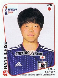 Sticker Nana Ichise - FIFA Women's World Cup France 2019 - Panini