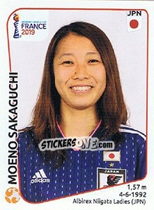 Sticker Moeno Sakaguchi - FIFA Women's World Cup France 2019 - Panini