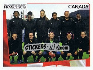 Figurina Team Photo - FIFA Women's World Cup France 2019 - Panini