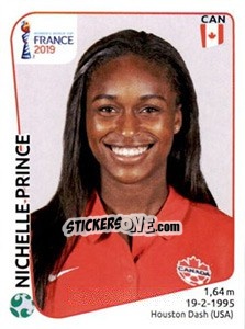 Sticker Nichelle Prince - FIFA Women's World Cup France 2019 - Panini
