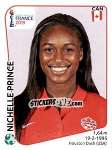 Sticker Nichelle Prince - FIFA Women's World Cup France 2019 n. 346 - Panini