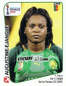 Figurina Augustine Ejangue - FIFA Women's World Cup France 2019 - Panini