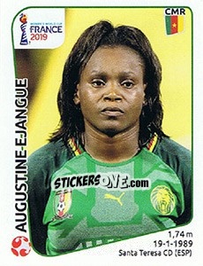 Sticker Augustine Ejangue - FIFA Women's World Cup France 2019 n. 352 - Panini