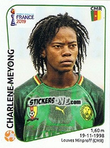 Sticker Charlene Meyong - FIFA Women's World Cup France 2019 n. 355 - Panini