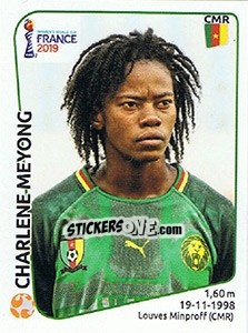 Sticker Charlene Meyong - FIFA Women's World Cup France 2019 - Panini