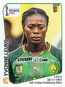 Sticker Yvonne Leuko - FIFA Women's World Cup France 2019 - Panini