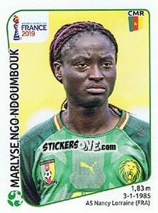 Sticker Marlyse Ngo Ndoumbouk - FIFA Women's World Cup France 2019 - Panini