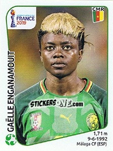 Cromo Gaëlle Enganamouit - FIFA Women's World Cup France 2019 - Panini