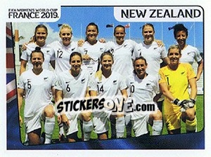 Cromo Team Photo - FIFA Women's World Cup France 2019 - Panini