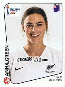 Sticker Anna Green