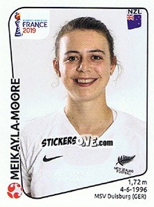 Sticker Meikayla Moore - FIFA Women's World Cup France 2019 - Panini