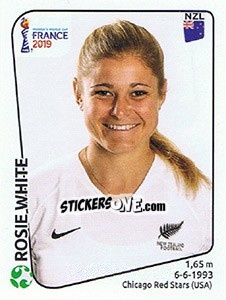 Figurina Rosie White - FIFA Women's World Cup France 2019 - Panini