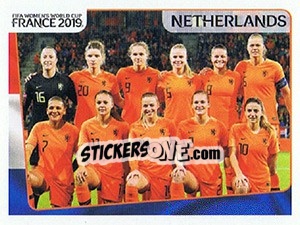 Cromo Team Photo - FIFA Women's World Cup France 2019 - Panini