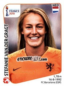 Figurina Stefanie van der Gragt - FIFA Women's World Cup France 2019 - Panini