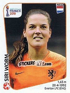 Sticker Siri Worm - FIFA Women's World Cup France 2019 - Panini