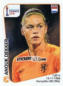 Sticker Anouk Dekker