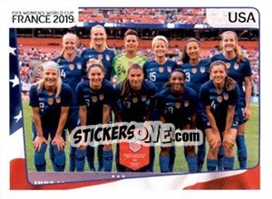 Sticker Team Photo - FIFA Women's World Cup France 2019 n. 405 - Panini