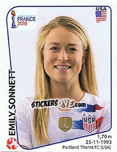 Sticker Emily Sonnett