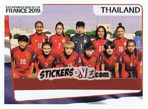 Sticker Team Photo - FIFA Women's World Cup France 2019 - Panini