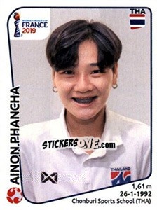 Sticker Ainon Phancha - FIFA Women's World Cup France 2019 - Panini