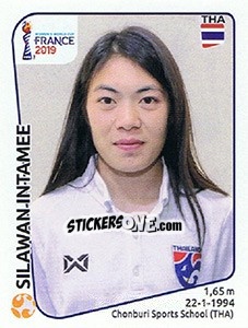 Sticker Silawan Intamee - FIFA Women's World Cup France 2019 - Panini