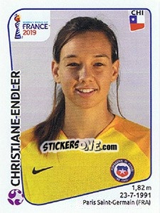 Cromo Christiane Endler - FIFA Women's World Cup France 2019 - Panini