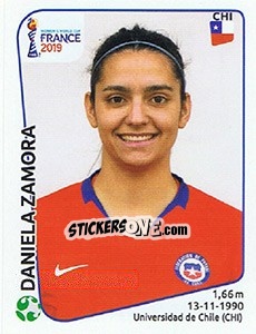 Sticker Daniela Zamora