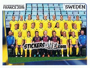 Figurina Team Photo - FIFA Women's World Cup France 2019 - Panini