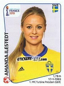 Sticker Amanda Ilestedt