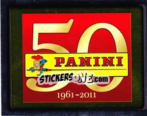 Sticker Celebrating 50 years of Panini