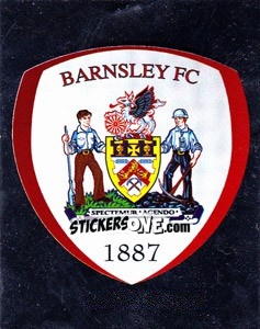 Cromo Barnsley Club Badge - NPower Championship 2010-2011 - Panini