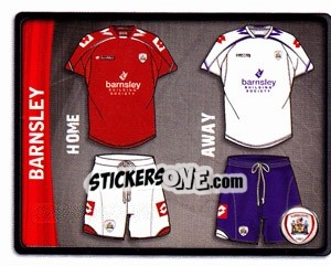 Figurina Barnsley Kit - NPower Championship 2010-2011 - Panini