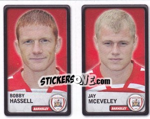 Figurina Bobby Hassell / Jay McEveley - NPower Championship 2010-2011 - Panini