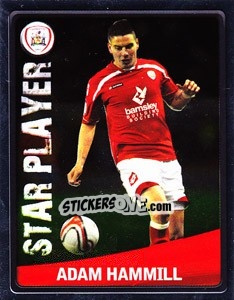 Sticker Adam Hammill - NPower Championship 2010-2011 n. 12 - Panini