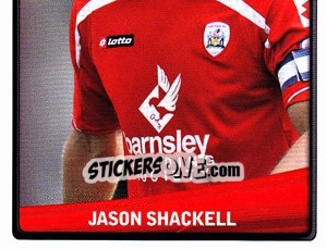 Sticker Jason Shackell - NPower Championship 2010-2011 n. 17 - Panini