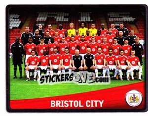 Sticker Bristol City Team - NPower Championship 2010-2011 - Panini