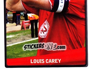 Sticker Louis Carey - NPower Championship 2010-2011 - Panini