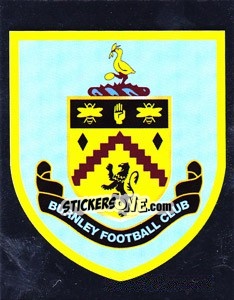 Sticker Burnley Club Badge - NPower Championship 2010-2011 n. 33 - Panini