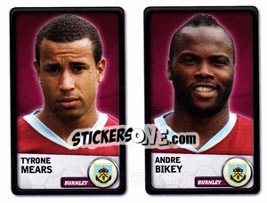 Sticker Tyrone Mears / andre Bikey - NPower Championship 2010-2011 n. 38 - Panini