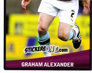 Sticker Graham Alexander - NPower Championship 2010-2011 - Panini