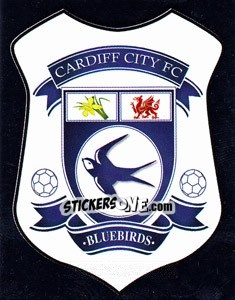 Sticker Cardiff City Club Badge - NPower Championship 2010-2011 n. 48 - Panini