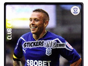 Sticker Craig Bellamy - NPower Championship 2010-2011 n. 61 - Panini