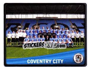 Cromo Coventry City Team - NPower Championship 2010-2011 n. 65 - Panini