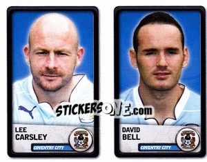 Cromo Lee Carsley / David Bell - NPower Championship 2010-2011 n. 69 - Panini