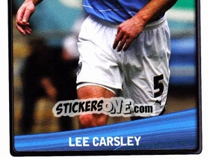 Sticker Lee Carsley - NPower Championship 2010-2011 n. 77 - Panini