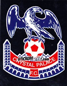 Cromo Crystal Palace Club Badge - NPower Championship 2010-2011 - Panini