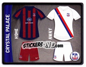 Sticker Crystal Palace Kit - NPower Championship 2010-2011 - Panini
